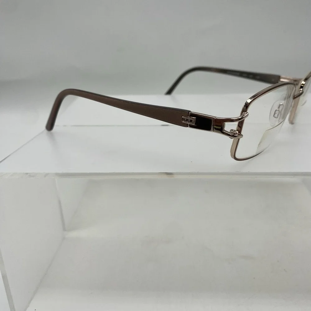 Zyloware Eyeglasses FRAMES ONLY Vanderbilt 104M Full Rim 135 Rose Gold 228